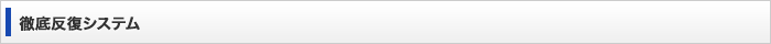 徹底反復システム
